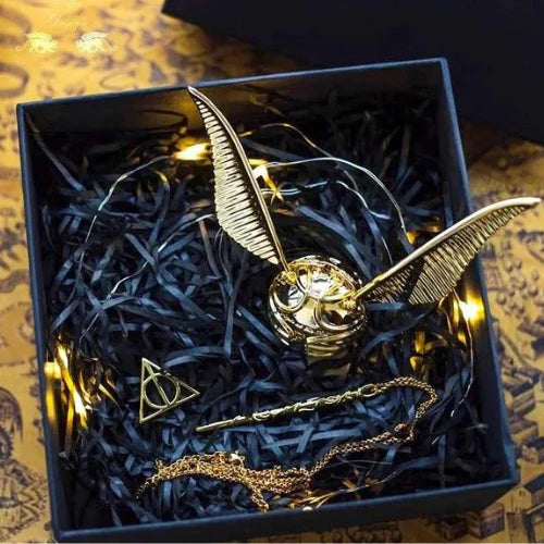 Ruliva™ Golden Snitch Ring Box